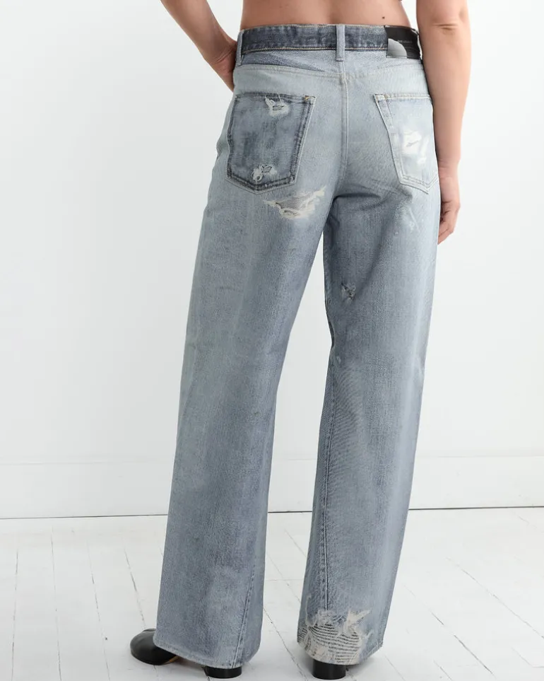 Full Cut Jean in Digital Denim Print