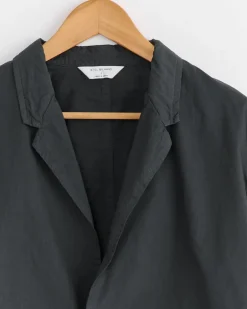 Garment Dye 2B Jacket in Green Charcoal