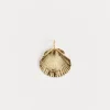 Gold Concha Pendant