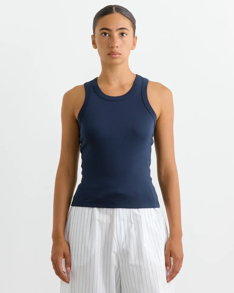 Hannah Tank in Navy