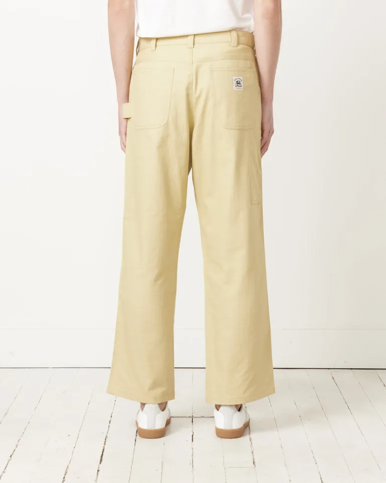 Herringbone Knolly Brook Trouser in Green