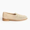 Jacques New Loafer in Fishnet Ecru