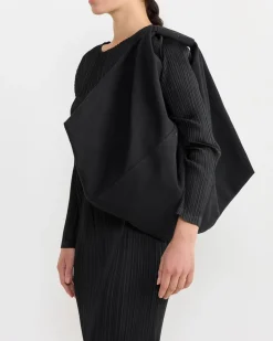 Japanese Draped Bag in Black