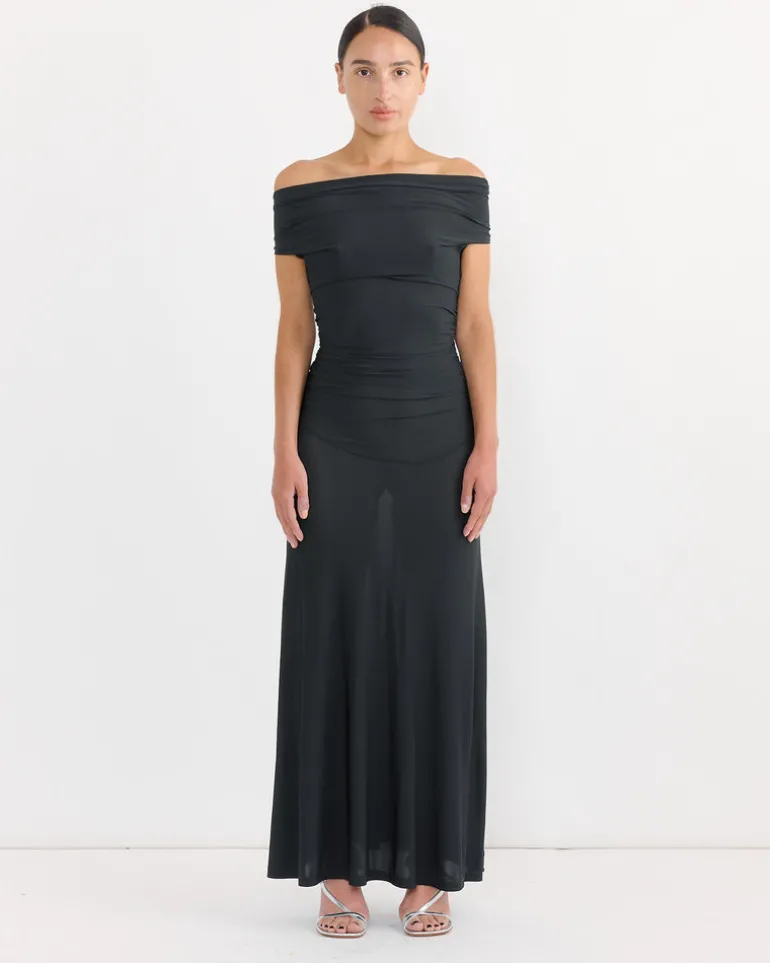Jay Dress in Dark Green