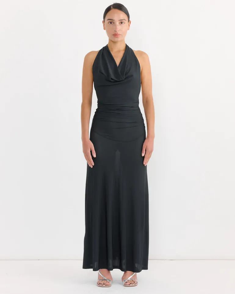 Jay Dress in Dark Green