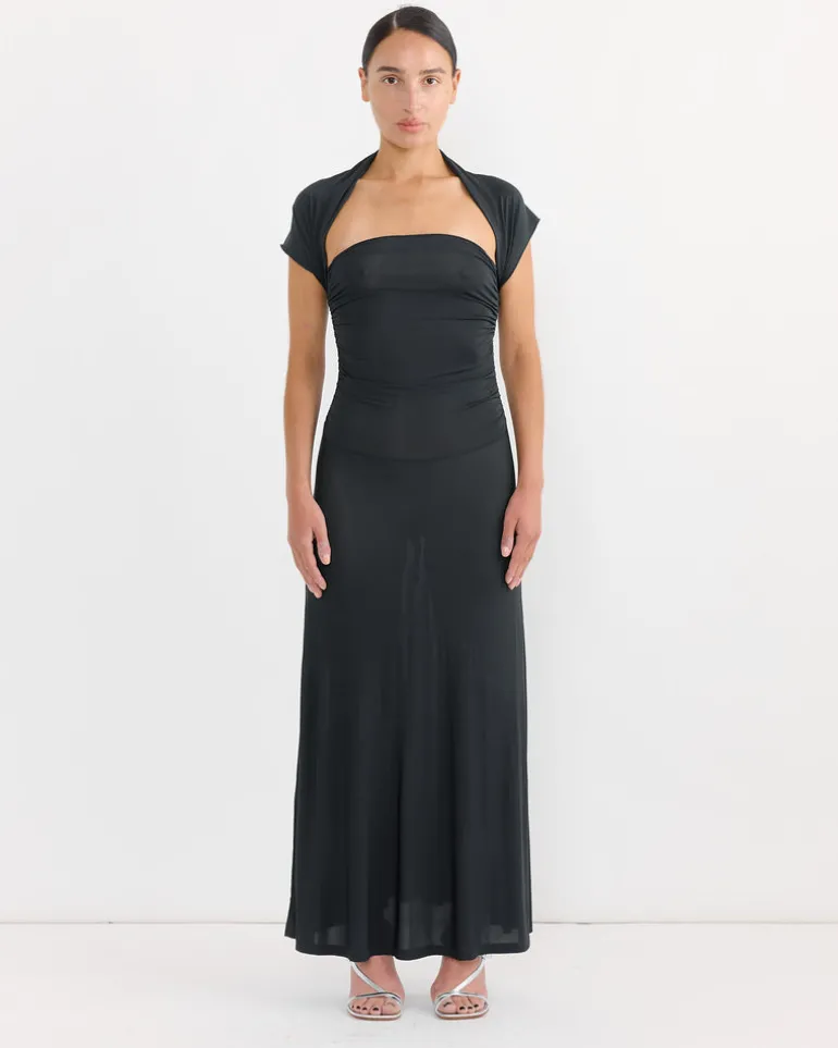 Jay Dress in Dark Green