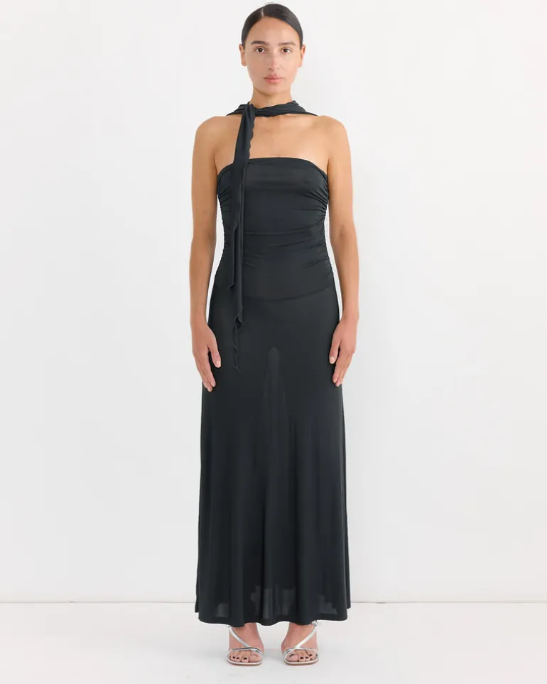 Jay Dress in Dark Green