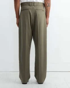 Jazz Pant Wool Gabardine in Sage