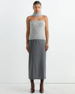 Jiaqui Skirt in Grey