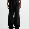 Kogai Pant in 11oz Overdyed Twill Black