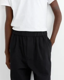 Kogai Pant in 11oz Overdyed Twill Black