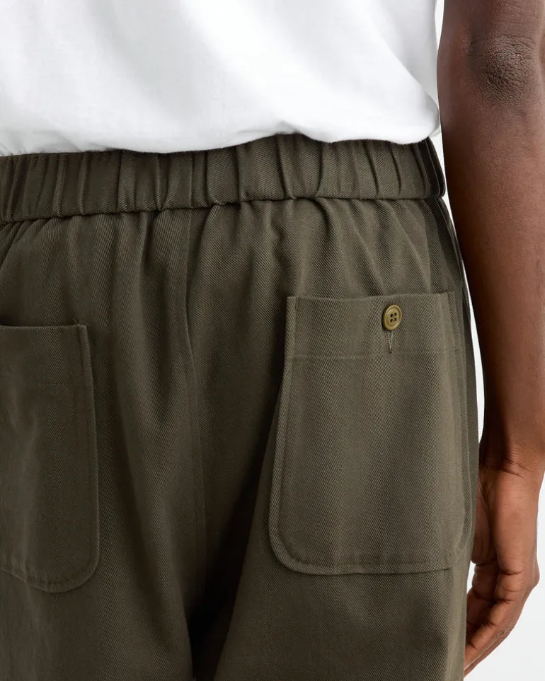Kogai Pant in 11oz Overdyed Twill Olive