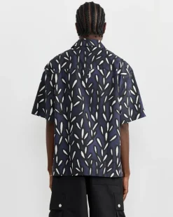 La Chemise Jean Shirt in Navy/Black