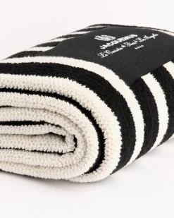 La Serviette Rayures Towel in Sunshade Stripes Print