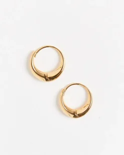 Large Sigrid Hoops in 18K Gold