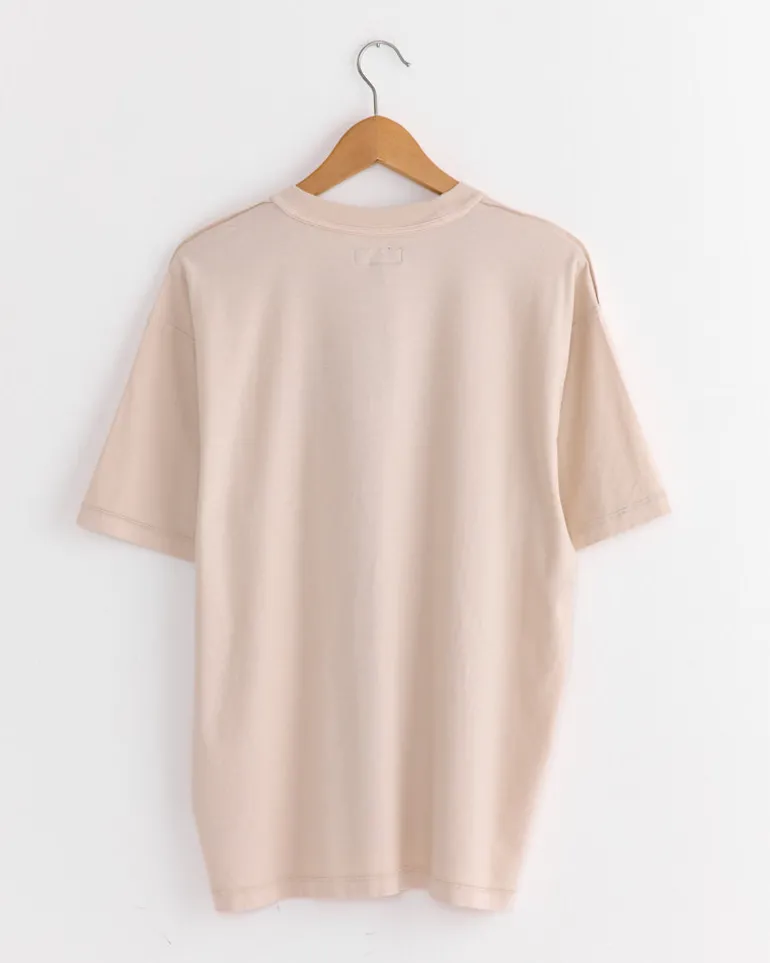 Lazy Tee in Bone