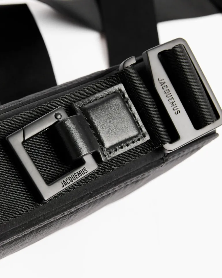Le Cuerda Vertical Bag in Black
