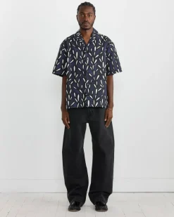 Le De Nimes Droit Pant in Black