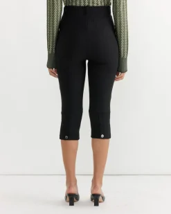 Le Pantalon Capri Trouser in Black