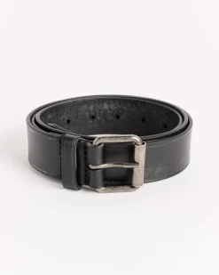 Leather Belt in Black