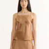 Lenia Top in Toasted Coconut