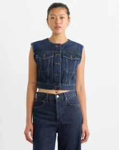 Leo Vest in Polished