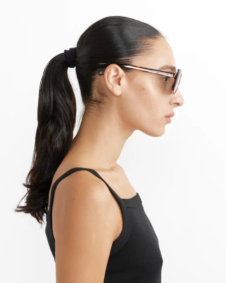 Les Lunettes Spiaggia Sunglasses in Multi Brown
