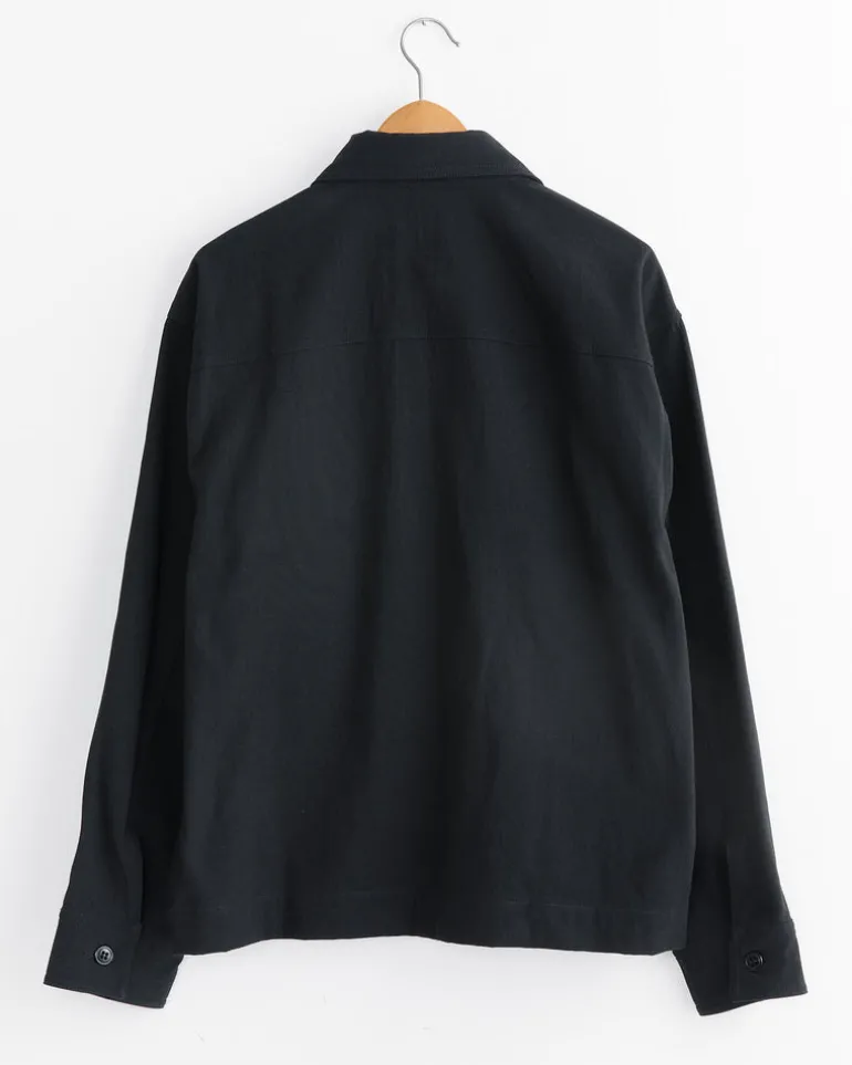 Lux J Unlined Jacket in Black