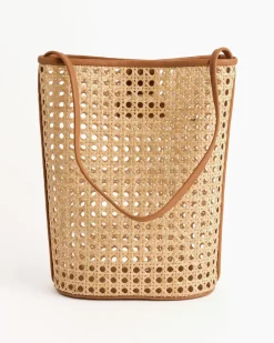 Marion Bag in Copper Rattan