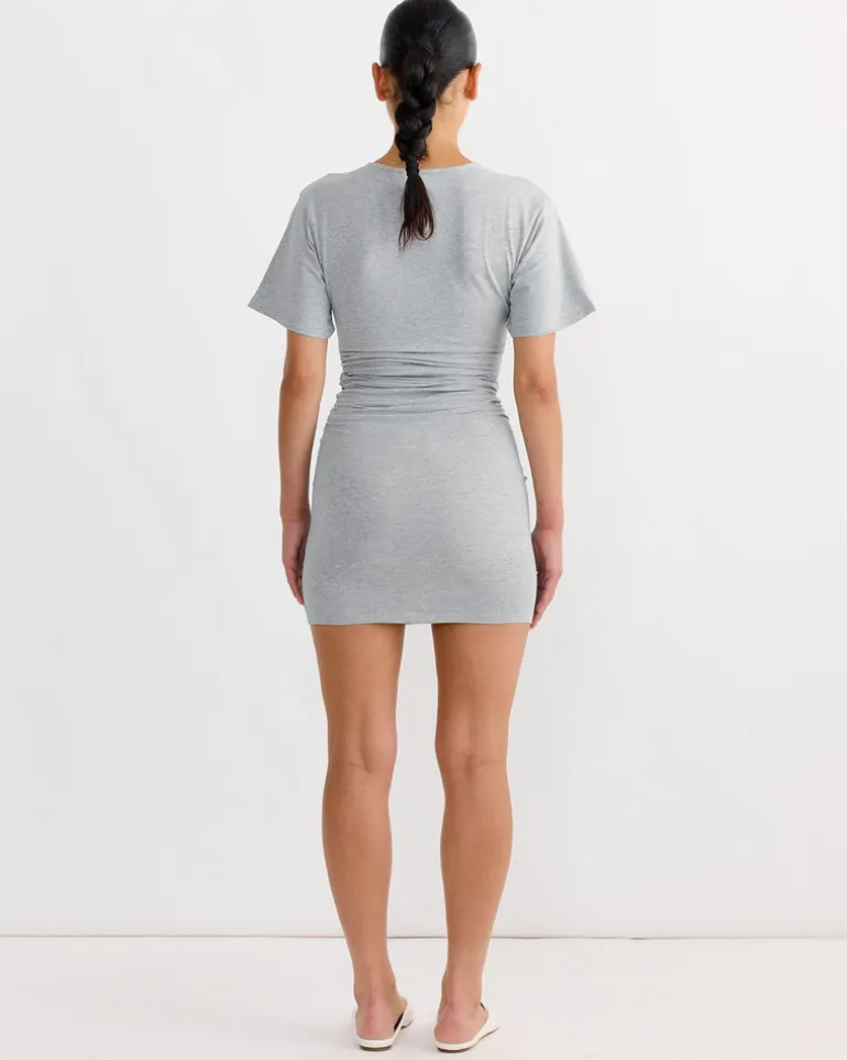 Mes Dress in Grey