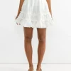 Mini Maud Skirt in White