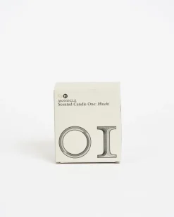 Monocle Candle #1 in Hinoki
