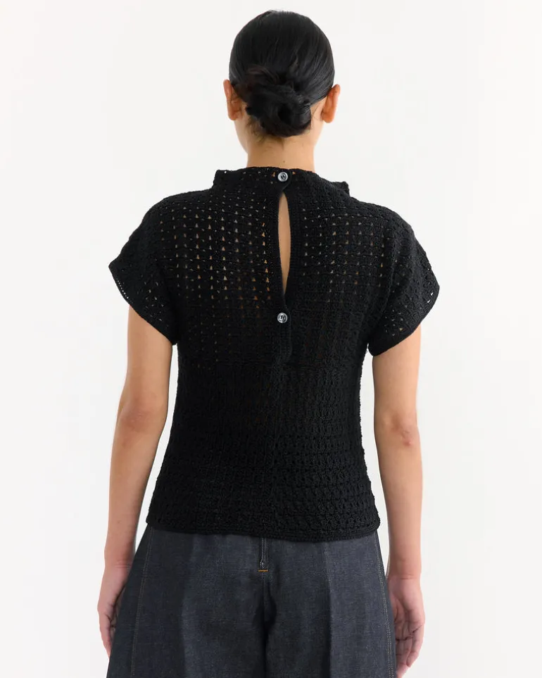 Morelia Top in Black