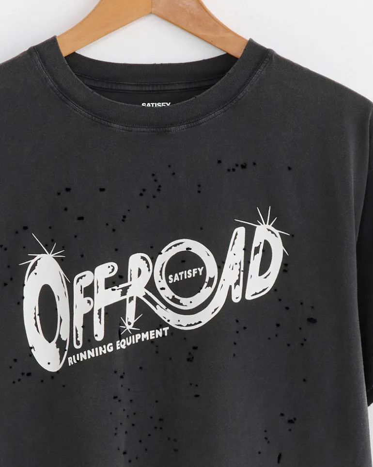MothTech T-Shirt in Aged Black