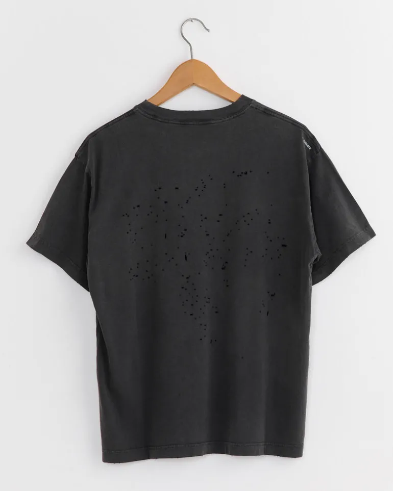 MothTech T-Shirt in Aged Black