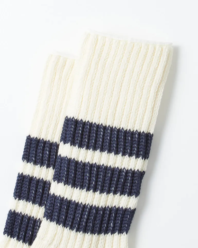 1255 Old School Crew Socks in Navy
