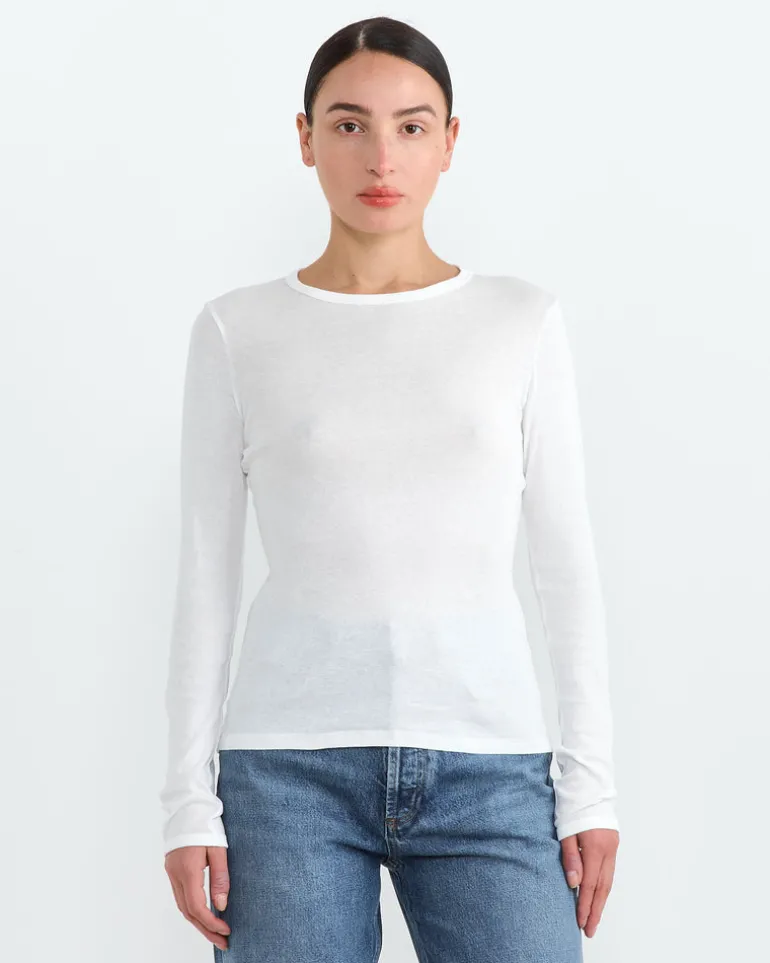 Olivia Tee in White