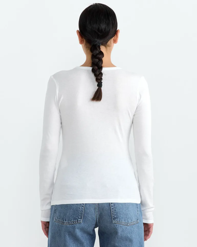 Olivia Tee in White