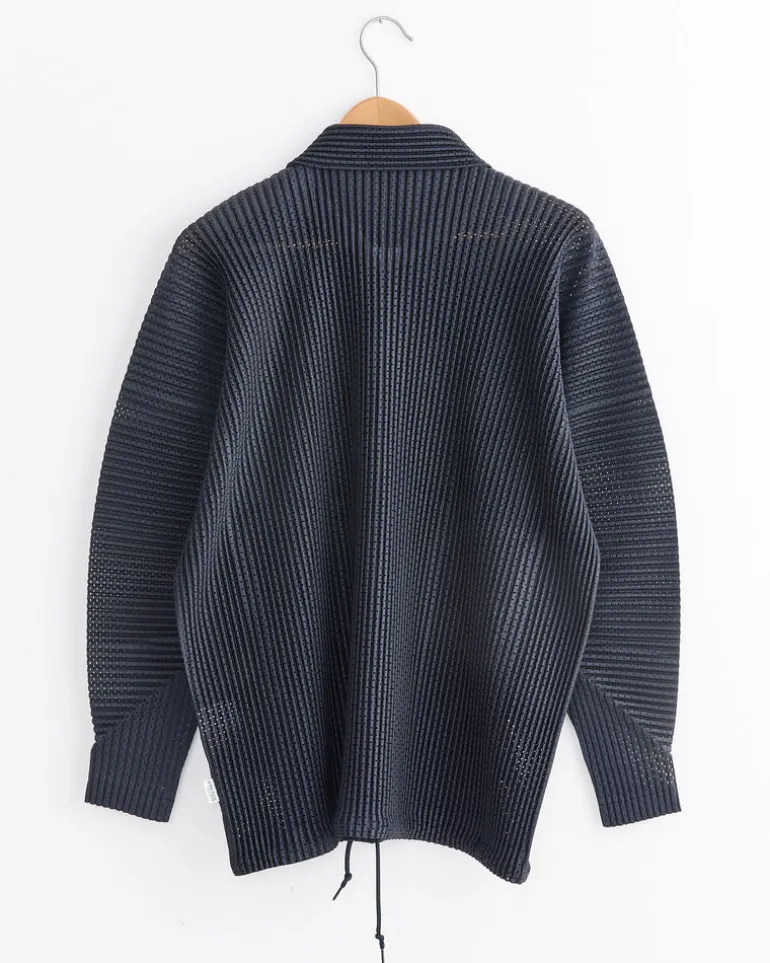 Outer Mesh Jacket in Black