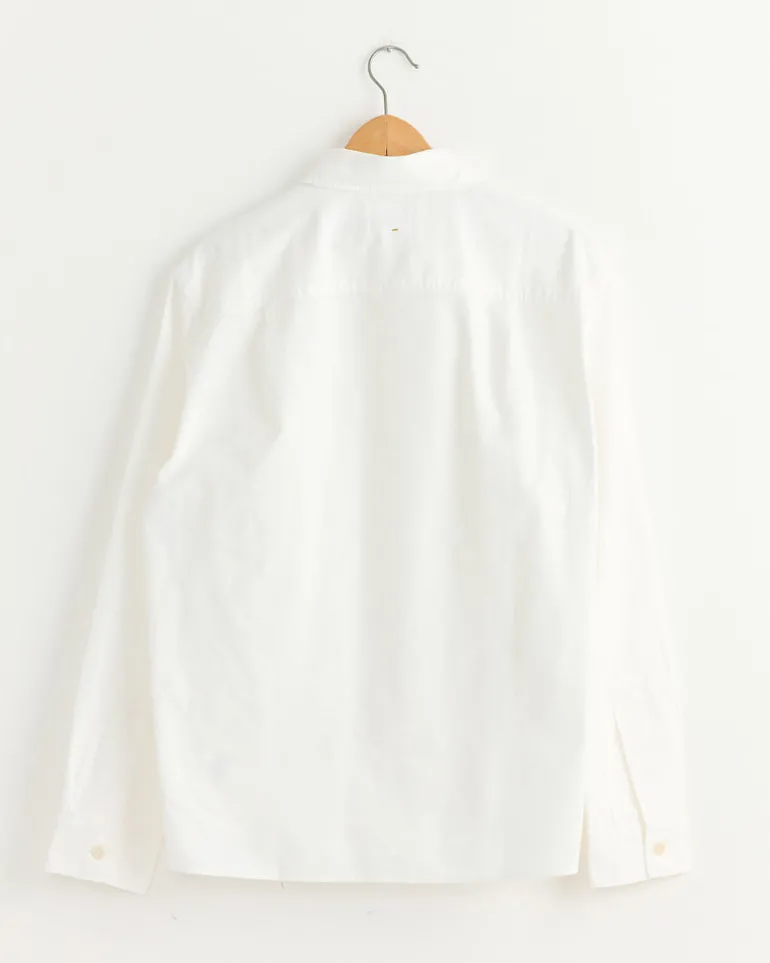 Overall Shirt in Off White