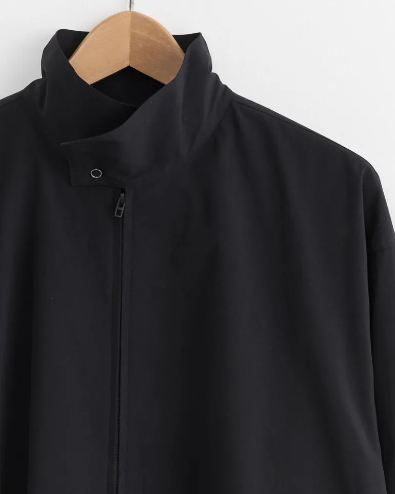 Packable Shirt in Black