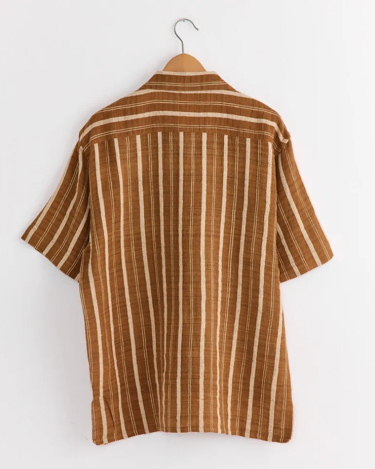 Pedro Handwoven Shirt in Nutshell
