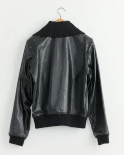 Pharos Bomber in Malleable Black