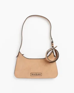Platt Mini Shoulder Bag in Dark Beige