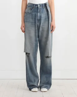5 Pockets Jeans in Blue