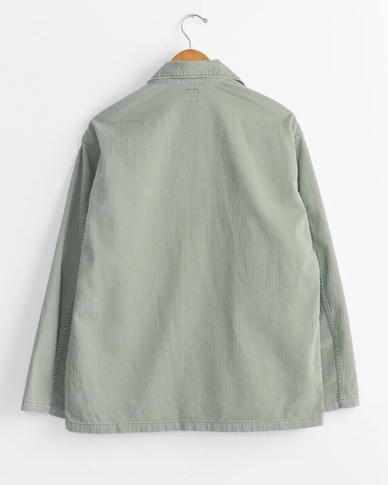 4 Pockets U.S Army Shirt Jacket in Green