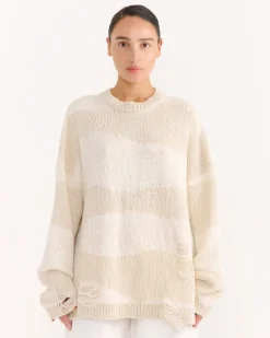 Popover Roundneck in White