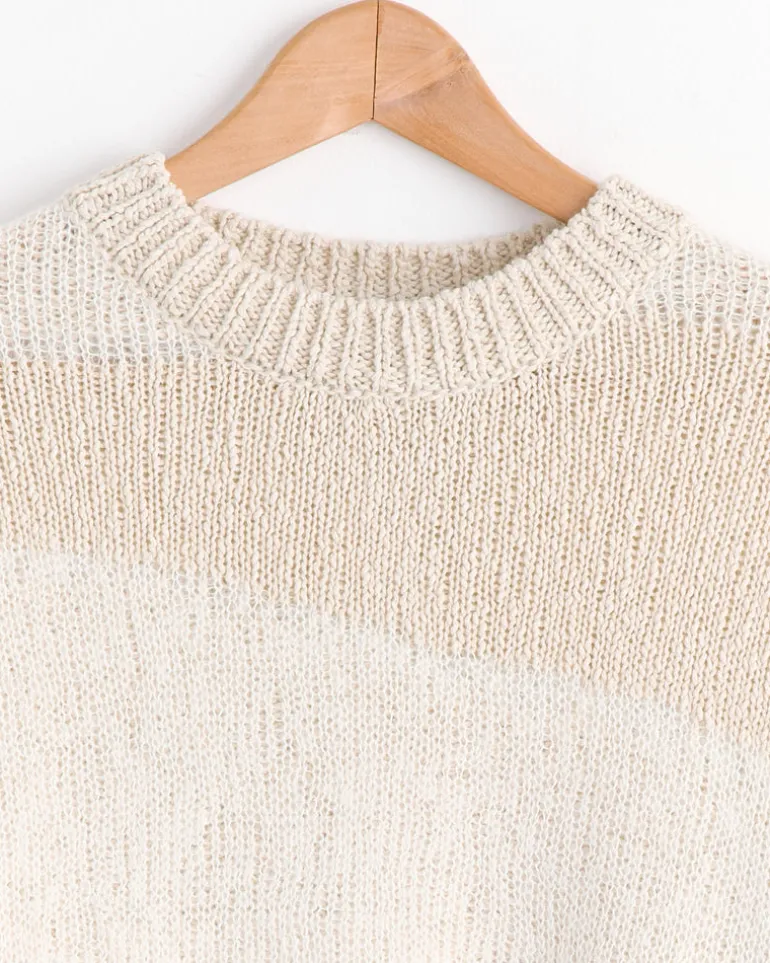 Popover Roundneck in White
