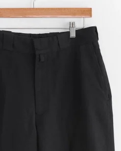 Post Work Twill Pant in Black