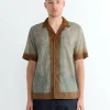Printed Shirt in Mint